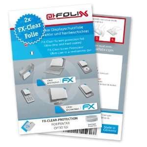 atFoliX FX Clear Invisible screen protector for Pentax Optio S5i 