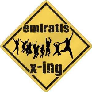 New  Emirati X Ing Free ( Xing )  United Arab Emirates Crossing 