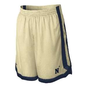  Nike Navy Midshipmen Gold D UP 10? Inseam Shorts Sports 