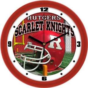  Rutgers Scarlet Knights NCAA Football Helmet Wall Clock 