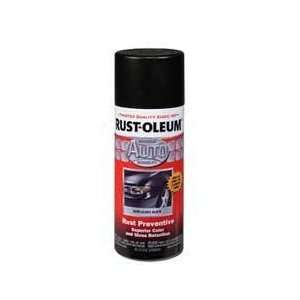  Rustoleum Auto Flat Spray Paint, 12 oz Black