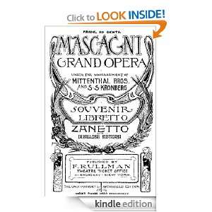  Zanetto and Cavalleria Rusticana eBook Giovanni Targioni 
