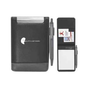  Atchison K Street   Black jotter with exterior pen loop 