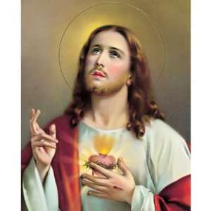  Carded 8x10 Prints for Framing   Sacred Heart of Jesus 