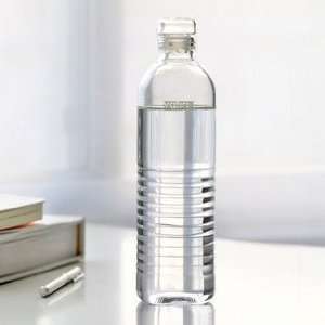   Handmade Portable Clear Glass Water Bottle 500ML 