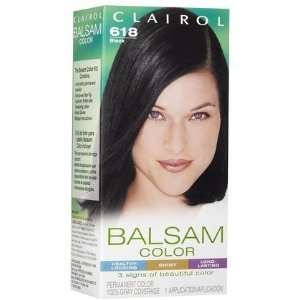  Clairol Balsam Hair Color, Black (618) (Quantity of 5 