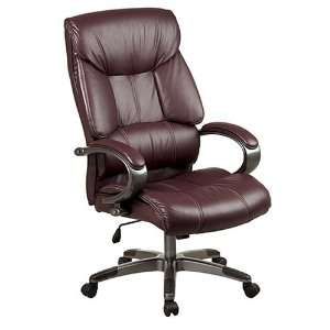   Chair In Black Finish By Office Star Furniture