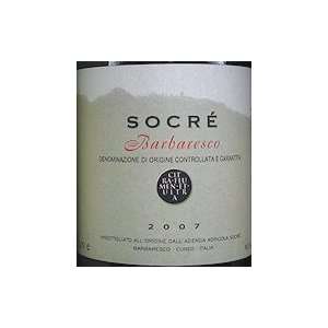  2007 Socre Barbaresco 750ml Grocery & Gourmet Food