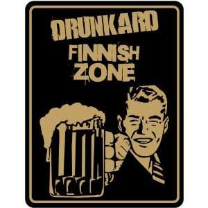  New  Drunkard Finnish Zone / Retro  Finland Parking Sign 