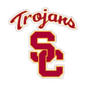  Southern California Trojans Car Magnet Decal (12  inch 