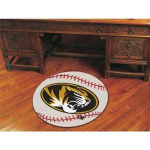   Missouri Tigers NCAA Baseball Round Floor Mat (29) 