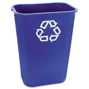 295773BE   Large Deskside Recycle Container w/Symbol, Rectangular 