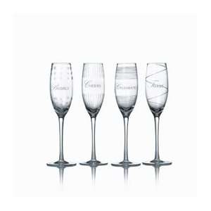  Mikasa Cheers Celebration Flutes 8 Oz S4