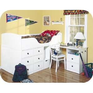  Berg Captains Bed with Pull Out Desk