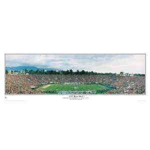 Rob Arra College Stadium Framed Panoramic of 2005 Rose Bowl (U of 