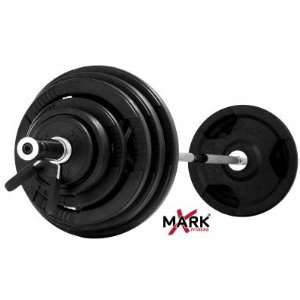   Coated Olympic Weight Set Includes Bar (XM 3807)