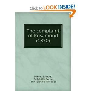  The complaint of Rosamond (1870) (9781275111707) Samuel 