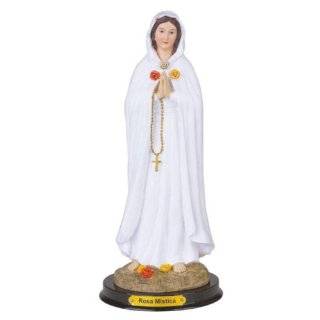 12 Inch Rosa Mistica Holy Figurine Religious Decoration Statue Decor