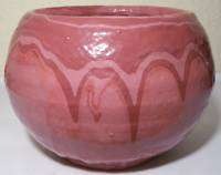 Ozark Roadside Tourist Pottery Company RARE Mauve Pot  