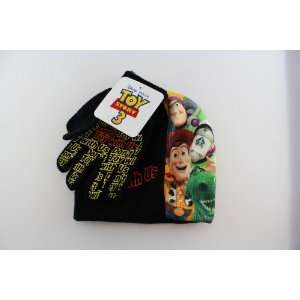  Disneys Toy Story Beanie and Glove Set (Black) Toys 