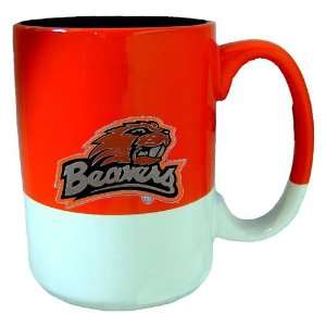  Oregon State Beavers NCAA 2 Tone Grande Mug Orange/White 