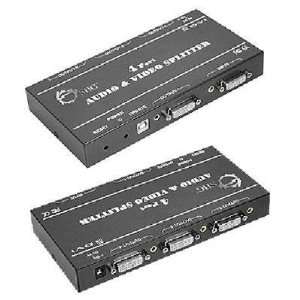  Exclusive 1X4 DVI & Audio Splitter By Siig Electronics