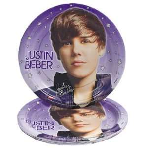 Justin Bieber Dessert Plates   Tableware & Party Plates 