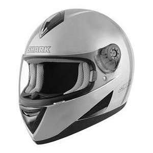  Shark S650 SILVER LG MOTORCYCLE Full Face Helmet 
