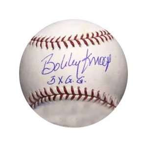 Bobby Knoop Autographed Baseball 