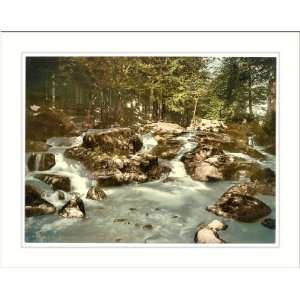  Bode Waterfall Braunlage Hartz Germany, c. 1890s, (M 
