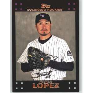  2007 Topps #348 Rodrigo Lopez   Colorado Rockies (Baseball 