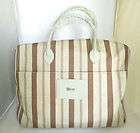 Pierre Deux French Country Tempo Striped Bucket Bag, **