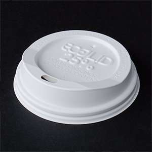  8 oz. Eco Products Recycled Content Hot Paper Cup Lid 
