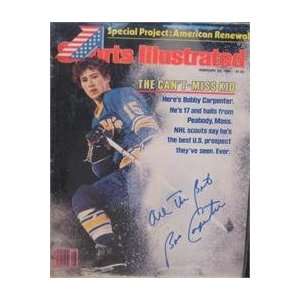 Bobby Carpernter autographed Sports Illustrated Magazine (St. Johns 