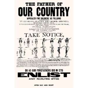  Father of Our Country 24X36 Giclee Paper