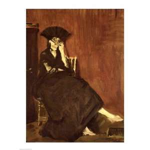  Berthe Morisot   Poster by Edouard Manet (18x24)
