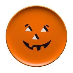  Halloween Pumpkin Face Salad Plate [Set of 4] Kitchen 
