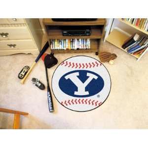  FanMats Brigham Young Cougars Baseball Mat Floor Area Rug 
