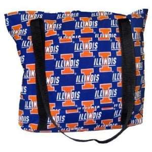   Fighting Illini Tote Bag by Broad Bay 