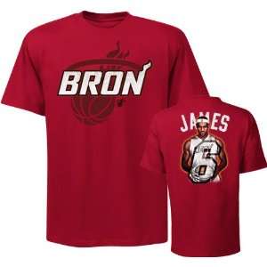  LeBron James Notorious Bron Miami Heat T Shirt Sports 