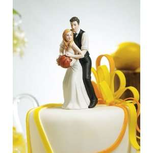  Basketball Dream Team Bride and Groom Couple Figurine 