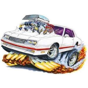 24 *Firebreather* 1983 88 Monte Carlo SS cartoon Car Wall 