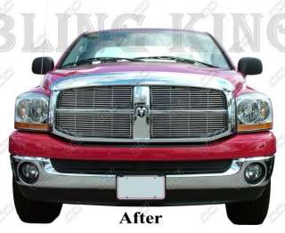 2005 2008 Dodge Ram chrome Grille Grill insert NEW   
