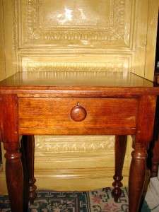 Antique Beautiful One Drawer Work Stand Night/Table Stand End Table 