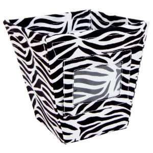 Trend Lab Zebra Print Storage Bin, Small Fabric Baby
