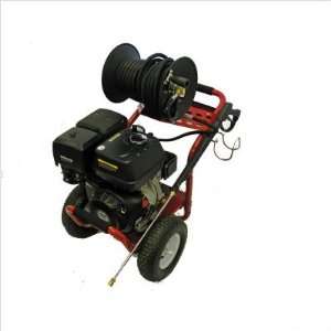  4000 psi Power Deluxe Pressure Washer with 100 Hose Reel 