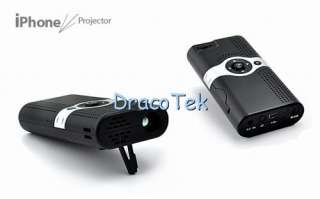 D03 A Mini Projector for iPhone 4 and 3GS (SD, AV IN) up to 40 inch