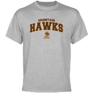  NCAA Lehigh Mountain Hawks Ash Logo Arch T shirt  Sports 