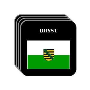  Saxony (Sachsen)   UHYST Set of 4 Mini Mousepad Coasters 