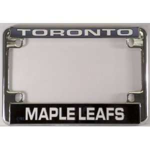   Leafs Chrome Motorcycle RV License Plate Frame